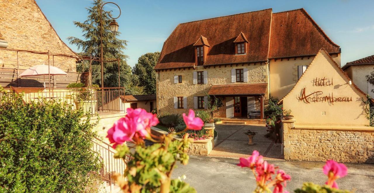 Hotel Archambeau Thonac Exterior foto